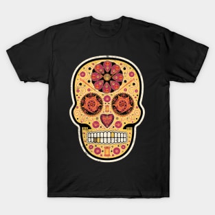 Sew-Sew Sugar Skull- Plombir the Depths T-Shirt